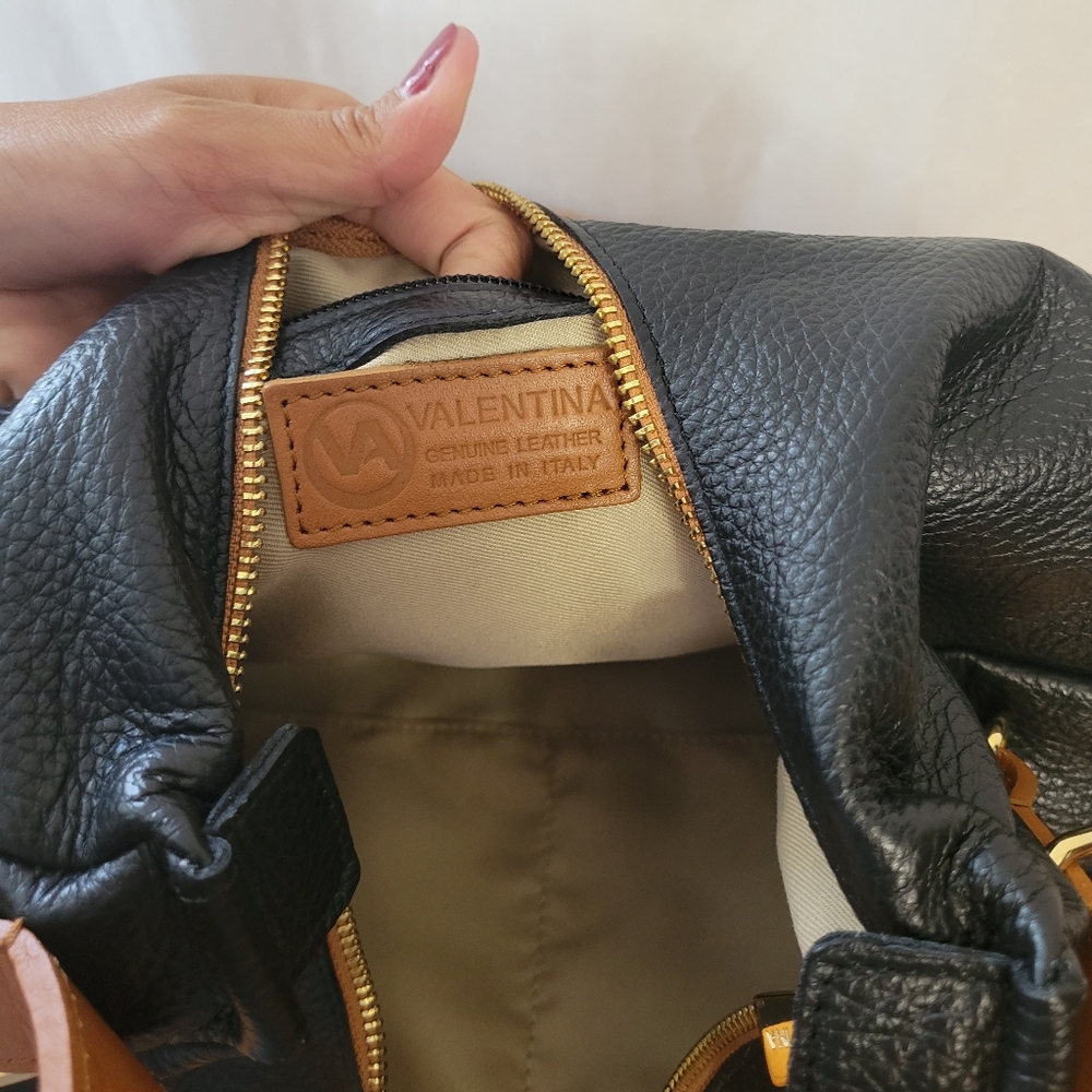 Valentina Leather Hobo Bag - Picture 14 of 15